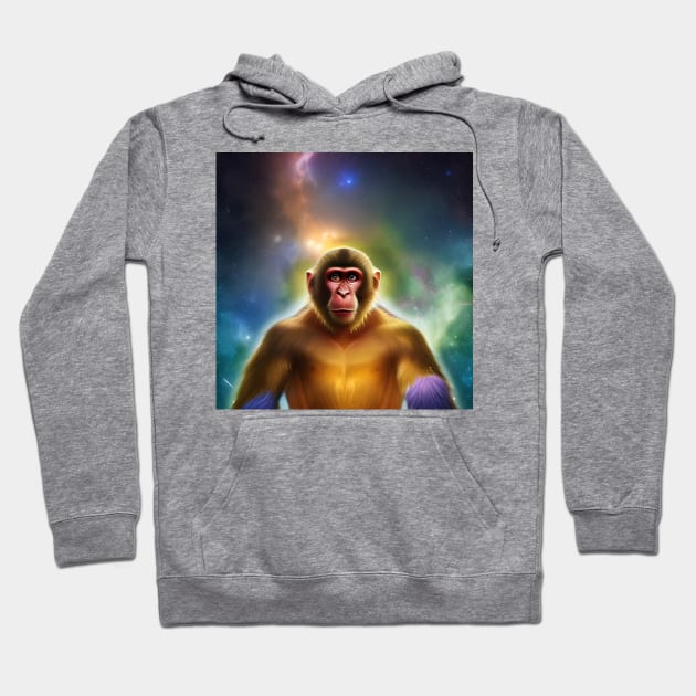 The Monkey (Two) Hoodie by BlakCircleGirl